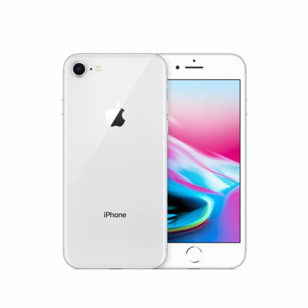 iPhone 8 Reacondicionado – Plateado, diseño elegante y alto rendimiento.