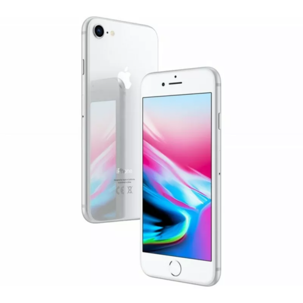 iPhone 8 Reacondicionado – Plateado, diseño elegante y alto rendimiento.