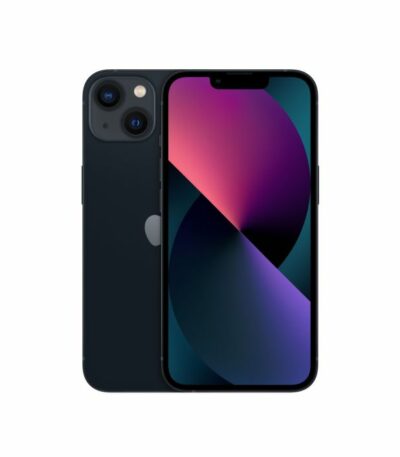 iPhone 13 Reacondicionado en color Medianoche, con chip A15 Bionic y cámara dual de 12 MP.