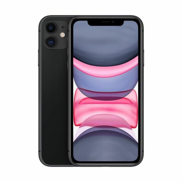 iPhone 11 Reacondicionado – Negro con Chip A13 Bionic y Cámara Dual