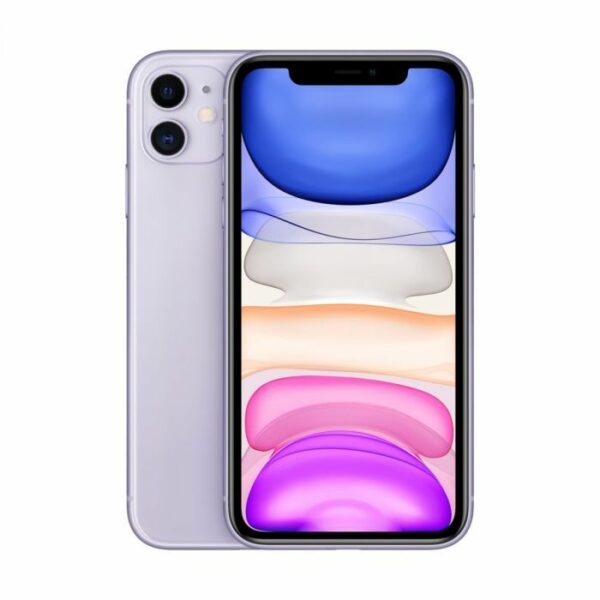 iPhone 11 Reacondicionado Púrpura con Chip A13 Bionic, Cámara Dual de 12 MP y Batería de Larga Duración