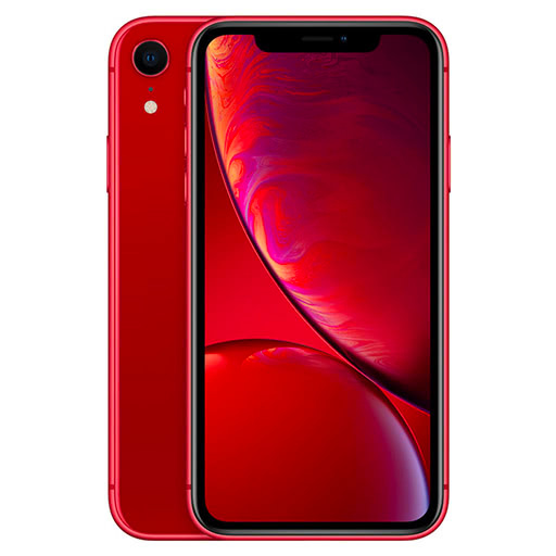 iPhone XR Reacondicionado en color Rojo, con chip A12 Bionic, pantalla Liquid Retina HD y cámara de 12 MP.