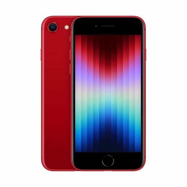 iPhone SE 2020 Reacondicionado – Rojo, rendimiento excepcional y diseño vibrante.