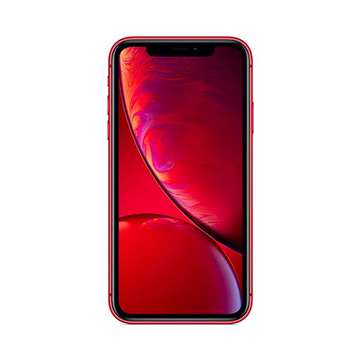 iPhone XR Reacondicionado en color Rojo, con chip A12 Bionic, pantalla Liquid Retina HD y cámara de 12 MP.