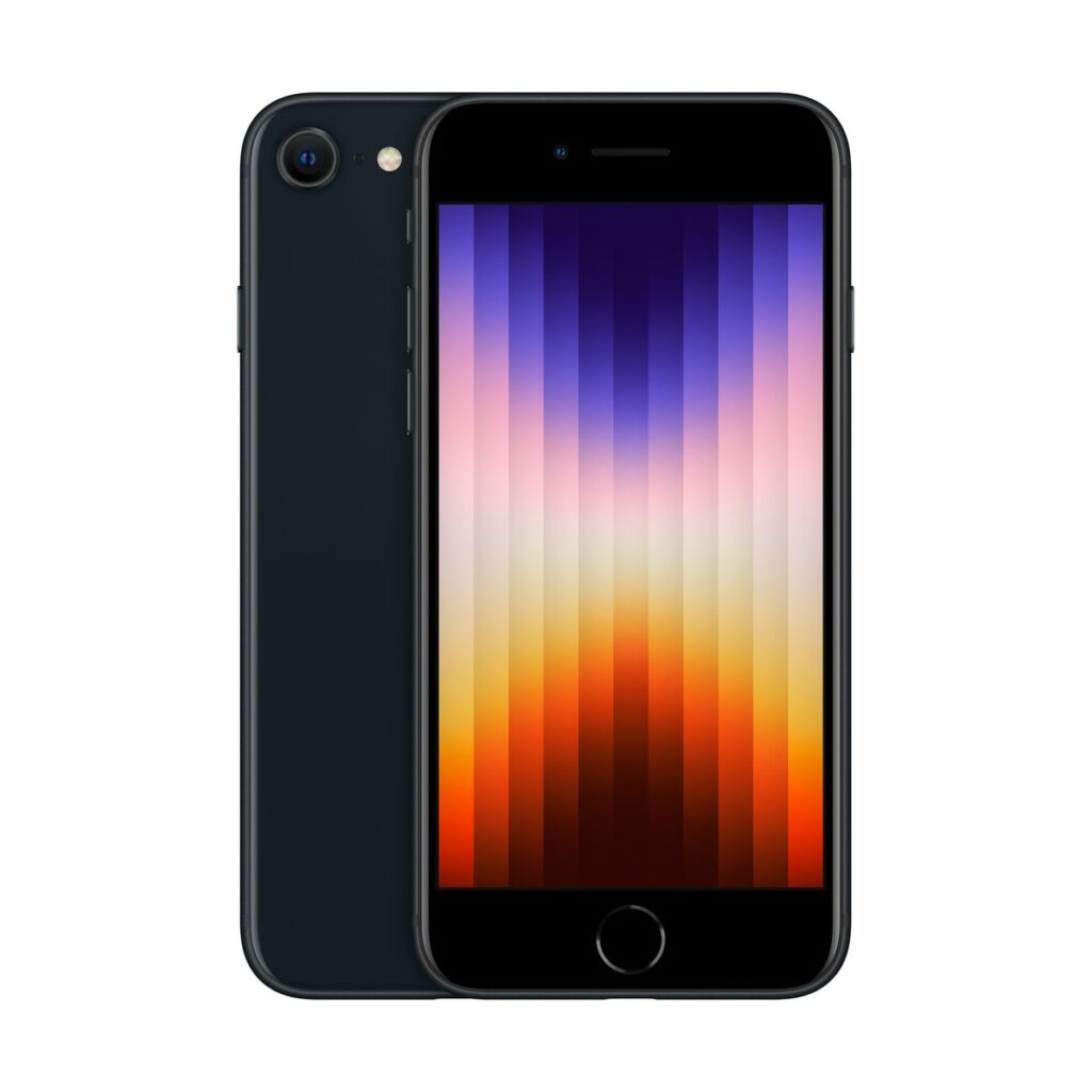 iPhone SE 2020 Reacondicionado – Negro, rendimiento compacto y elegante.