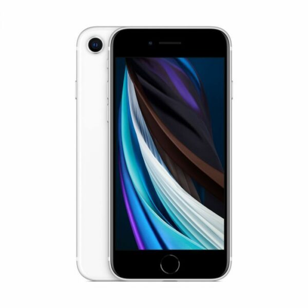 iPhone SE 2020 Reacondicionado – Blanco, rendimiento potente y diseño compacto.