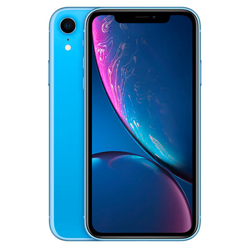 iPhone XR Reacondicionado Azul con cámara de 12 MP y pantalla Liquid Retina HD