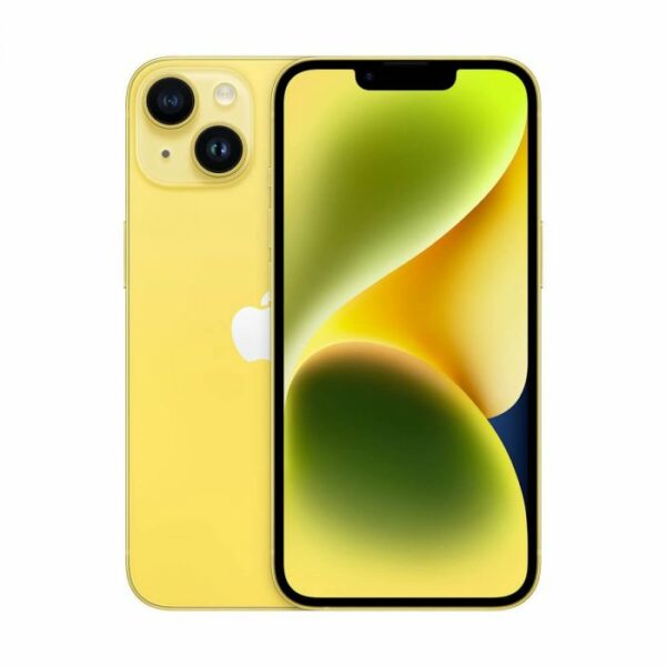 iPhone 14 Reacondicionado Amarillo – Potente, elegante y confiable con chip A15 Bionic y cámara avanzada.